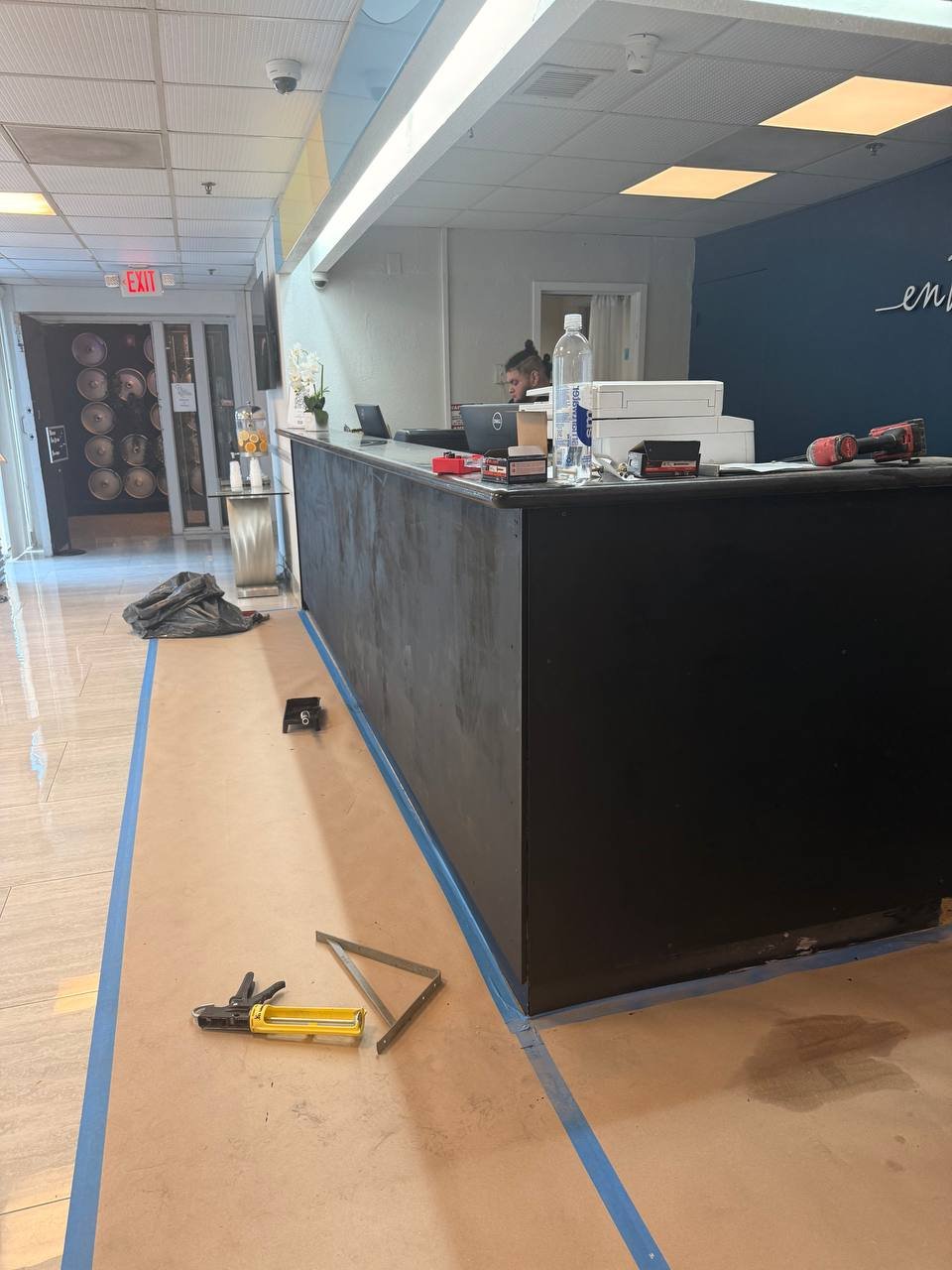 Entry transformation before renovation